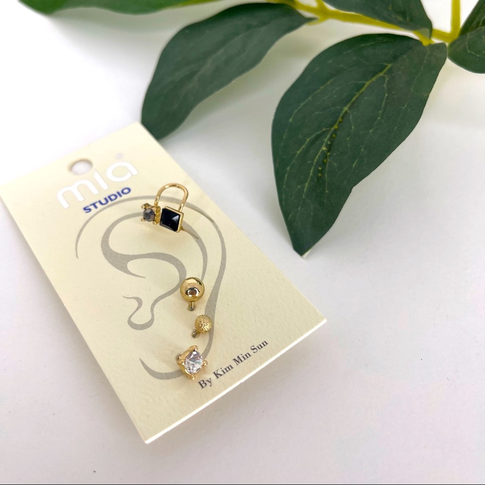 Faux Gold Earrings set